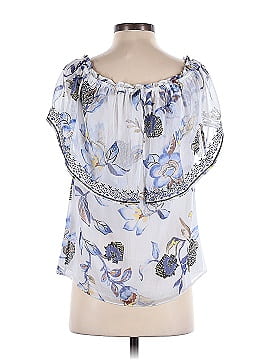 White House Black Market Short Sleeve Blouse (view 2)