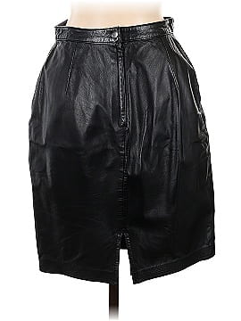 Sarah Taylor Faux Leather Skirt (view 2)