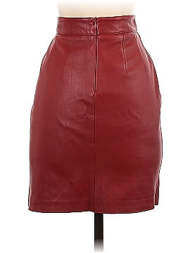 Adam Lippes Leather Skirt (view 2)
