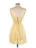 Reformation 100% Linen Yellow Casual Dress Size 2 - photo 2