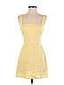 Reformation 100% Linen Yellow Casual Dress Size 2 - photo 1