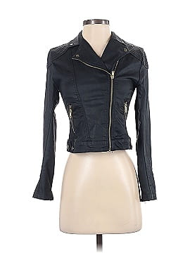 &Denim by H&M Faux Leather Jacket (view 1)
