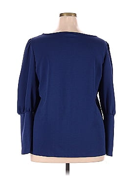 Ashley Stewart Long Sleeve Blouse (view 2)