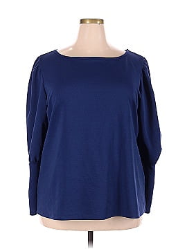 Ashley Stewart Long Sleeve Blouse (view 1)