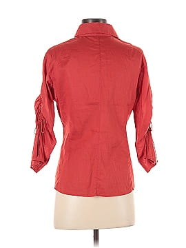 Laundry by Shelli Segal 3/4 Sleeve Button-Down Shirt (view 2)