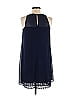 I.N. San Francisco 100% Polyester Solid Blue Casual Dress Size M - photo 2