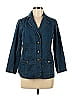 Joan Rivers Blue Denim Jacket Size 6 - photo 1