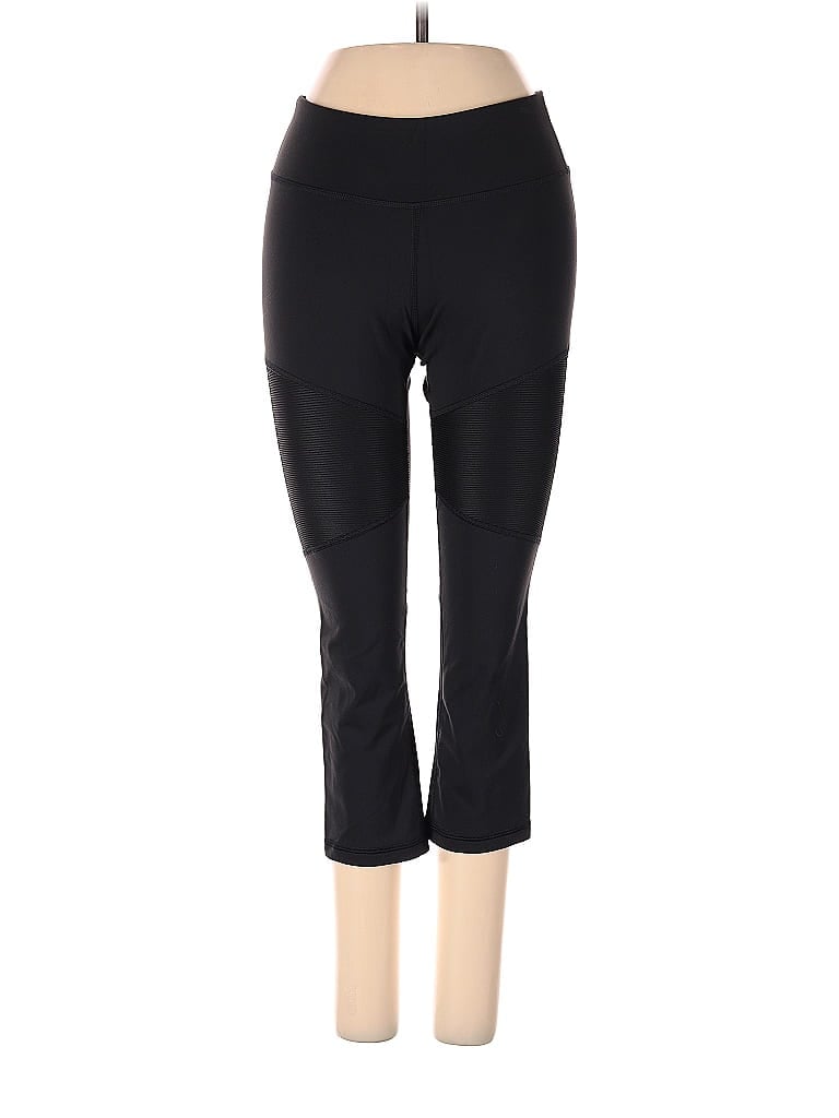 Pre-owned Reebok Active Pants In Black