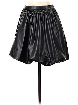 Versona Faux Leather Skirt (view 1)