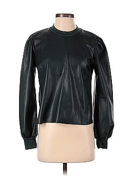 LA Made Faux Leather Top (view 1)