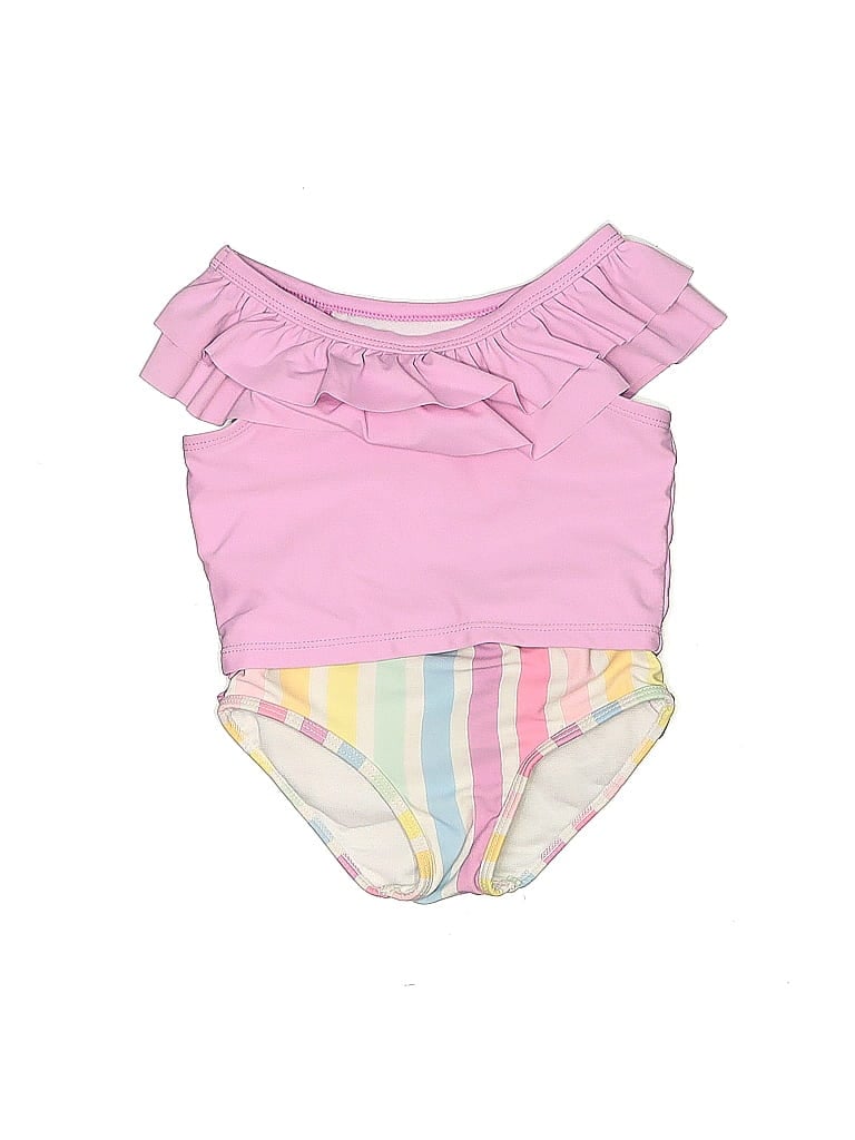 Ruffle Butts Stripes Pink One Piece Swimsuit Size 3t 21 Off Thredup