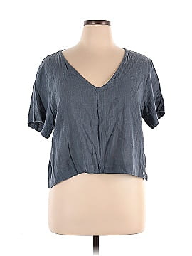 Lulus Short Sleeve Blouse (view 1)