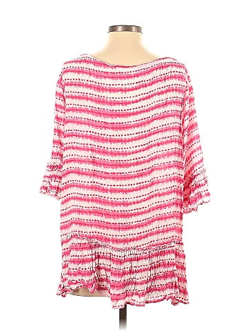 Top It Off 3/4 Sleeve Blouse (view 2)