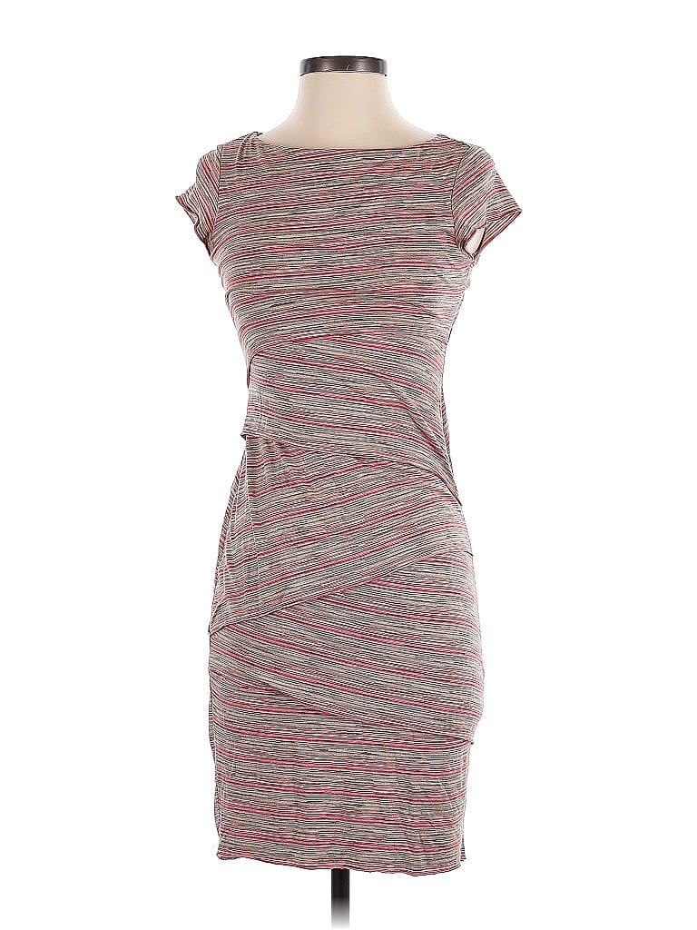 Bailey 44 Marled Stripes Gray Casual Dress Size S - photo 1