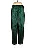 House of Harlow 1960 X Revolve 100% Polyester Jacquard Marled Brocade Ombre Green Casual Pants Size M - photo 1