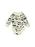 Carter's 100% Cotton Graphic Ivory Long Sleeve Onesie 3-6 MO / 6 MO - photo 1