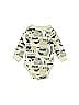 Carter's 100% Cotton Graphic Ivory Long Sleeve Onesie 3-6 MO / 6 MO - photo 2