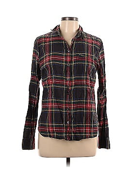 J.Crew Factory Store Long Sleeve Button-Down Shirt (view 1)