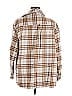 American Eagle Outfitters 100% Cotton Plaid Brown Long Sleeve Button-Down Shirt Size XL - photo 2