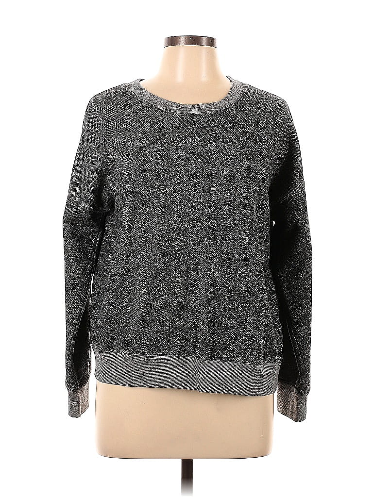 mile(s) by Madewell Gray Pullover Sweater Size L - photo 1