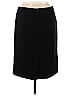 Talbots Solid Black Casual Skirt Size 6 - photo 2