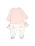 Baby Aspen 100% Cotton Pink Long Sleeve Outfit 3-6 MO / 6 MO - photo 1