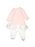 Baby Aspen 100% Cotton Pink Long Sleeve Outfit 3-6 MO / 6 MO - photo 2