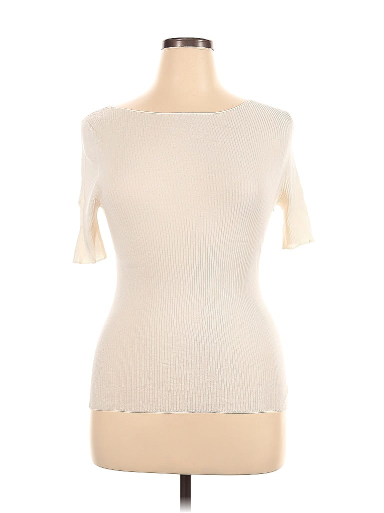 Vince. Ivory Pullover Sweater Size XL - photo 1
