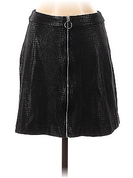 Kensie Faux Leather Skirt (view 1)