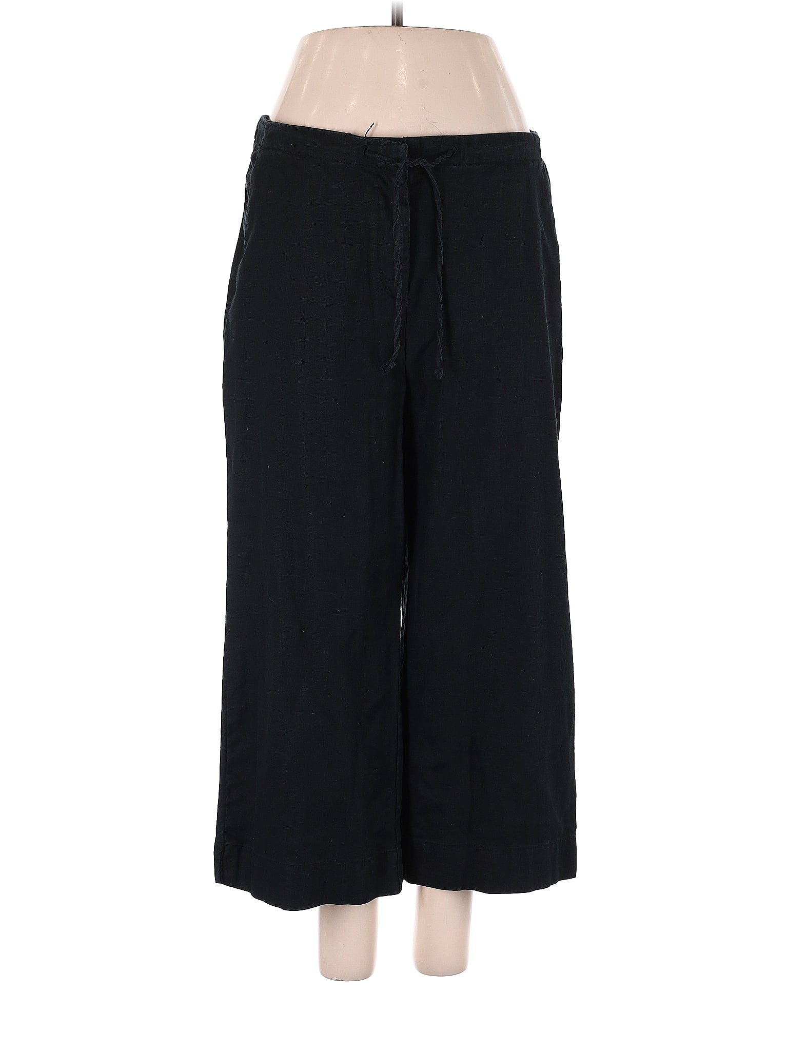 Liz Claiborne Black Linen Pants Size M - 66% off | ThredUp