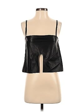 Collina Strada Faux Leather Top (view 1)