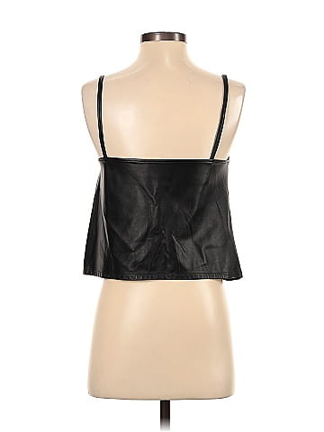 Collina Strada Faux Leather Top (view 2)
