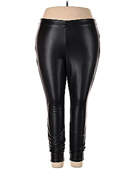 wonderly Faux Leather Pants (view 1)