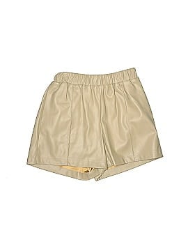 Topshop Faux Leather Shorts (view 1)