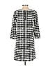 H&M Houndstooth Argyle Tweed Gray Casual Dress Size S - photo 2