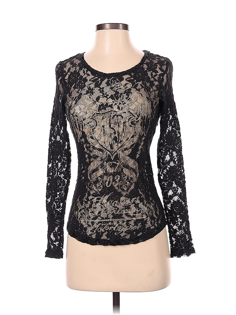 Pull Femme Harley-Davidson - Taille XS - Modèle Destroyed Avec Découpes Sur Les Côtés - Neuf Avec Référence 96127-17VW/002S