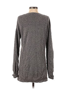 Wrap Cashmere Pullover Sweater (view 2)