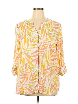 Coral Bay 3/4 Sleeve Button-Down Shirt (view 1)