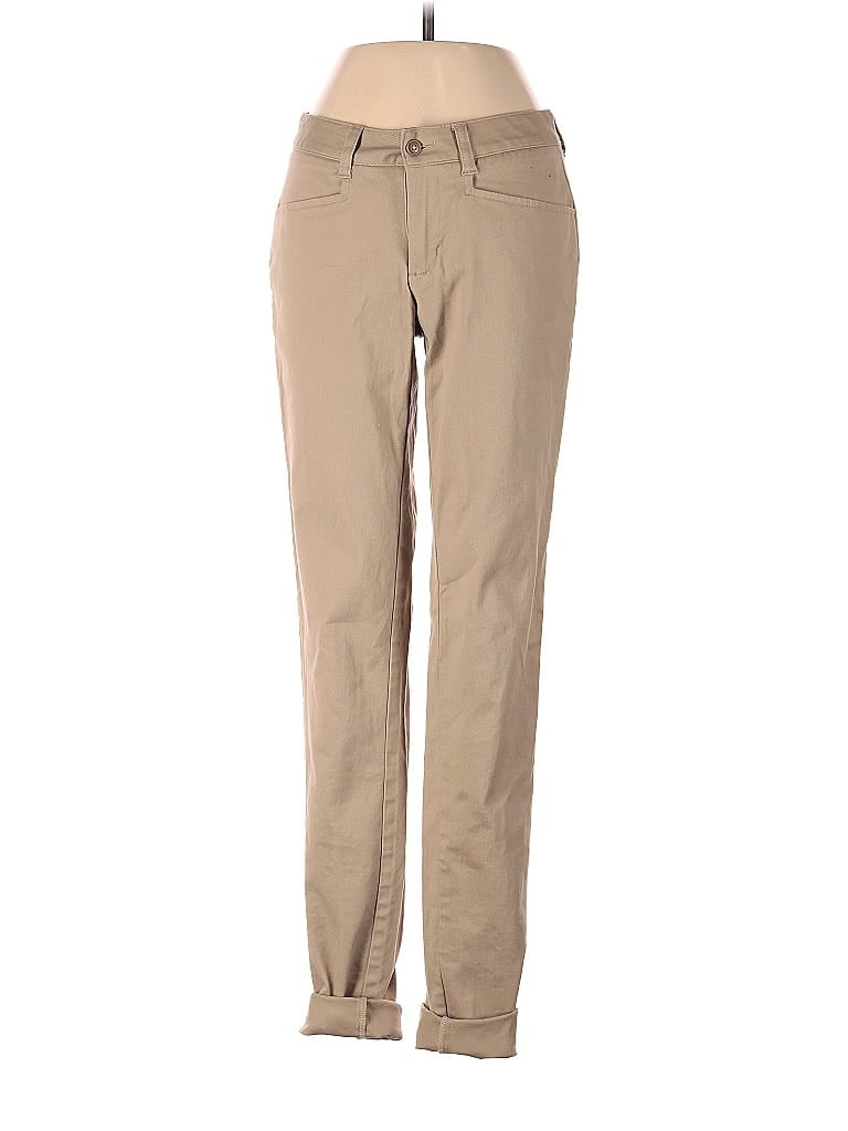 Pre-owned Lands' End Khaki Pant In Brown