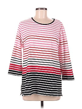 Alfred Dunner 3/4 Sleeve T-Shirt (view 1)