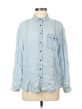 Jane and Delancey 3/4 Sleeve Button-Down Shirt (view 1)