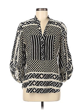 Diane von Furstenberg 3/4 Sleeve Button-Down Shirt (view 1)
