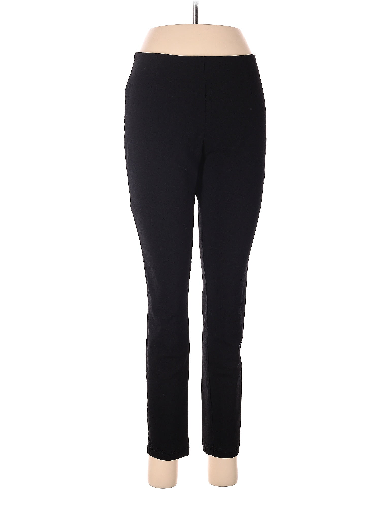 Calvin Klein Solid Black Leggings Size 8 77 Off Thredup