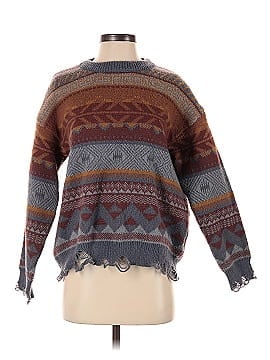 Romwe Pullover Sweater (view 1)