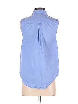 Isaac Mizrahi Sleeveless Button-Down Shirt (view 2)