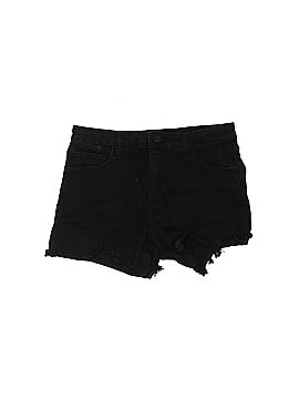 Just Black Denim Shorts (view 1)