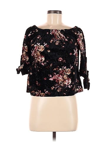 Brandy Blu 3/4 Sleeve Blouse (view 1)