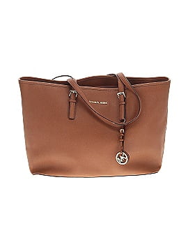 MICHAEL Michael Kors Leather Tote (view 1)