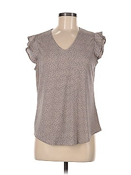 Adrianna Papell Short Sleeve Blouse (view 1)