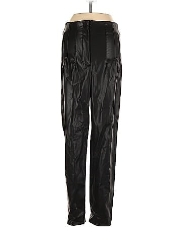 Zara Faux Leather Pants (view 1)